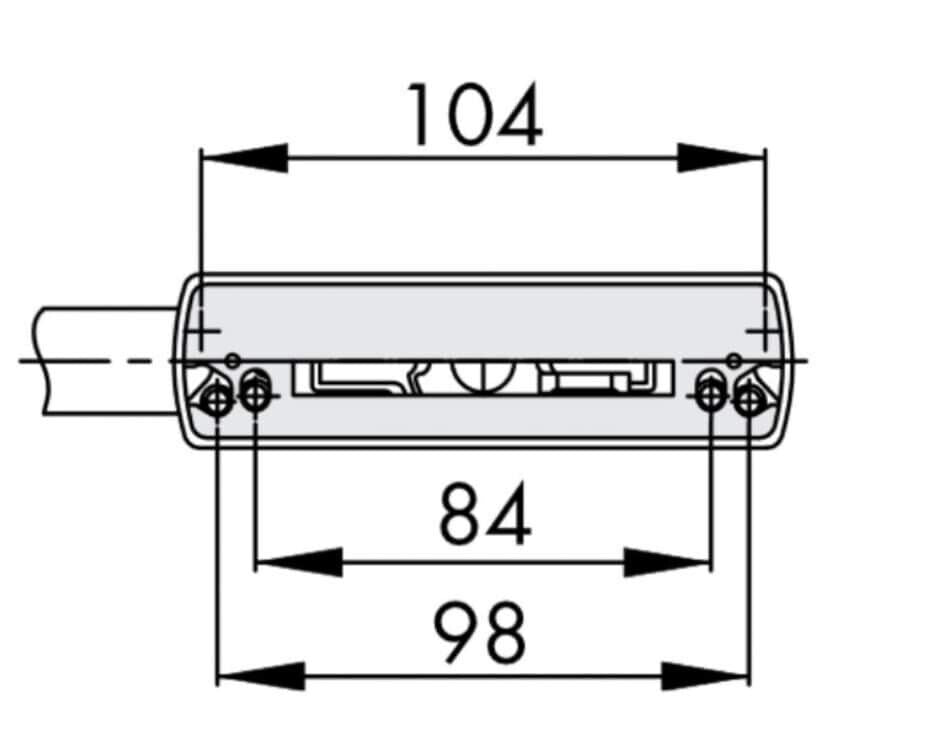 SI Siegenia Hebel Si-Line LM Fenstergriff Silber MHSS0010-525020 NEU
