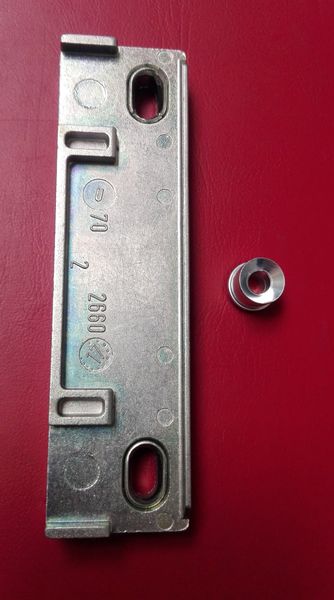 SI Siegenia Set Balkontürschnäpper Türschnäpper 285855 2660 + Hülse