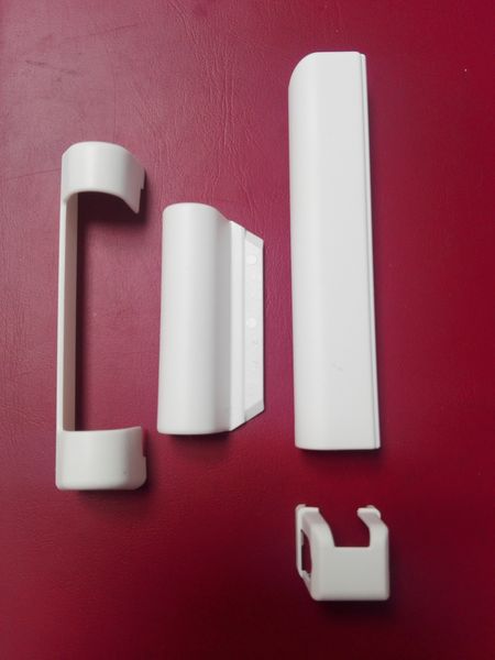 MACO Abdeckkappen Komplett Set für PCV Fenster Weiß