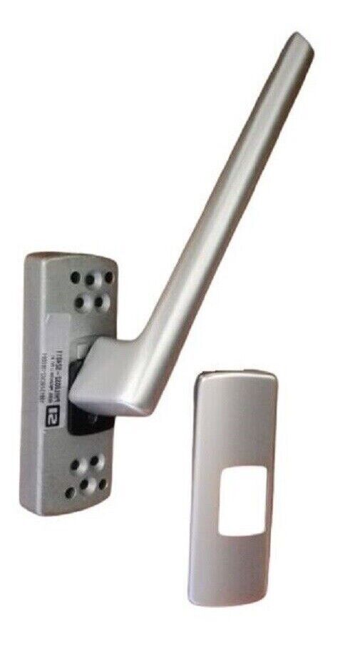 Siegenia Portal Drehgriff PSK 200Z/GH Hebel Silber 296301 PHIL0032-524011 Links